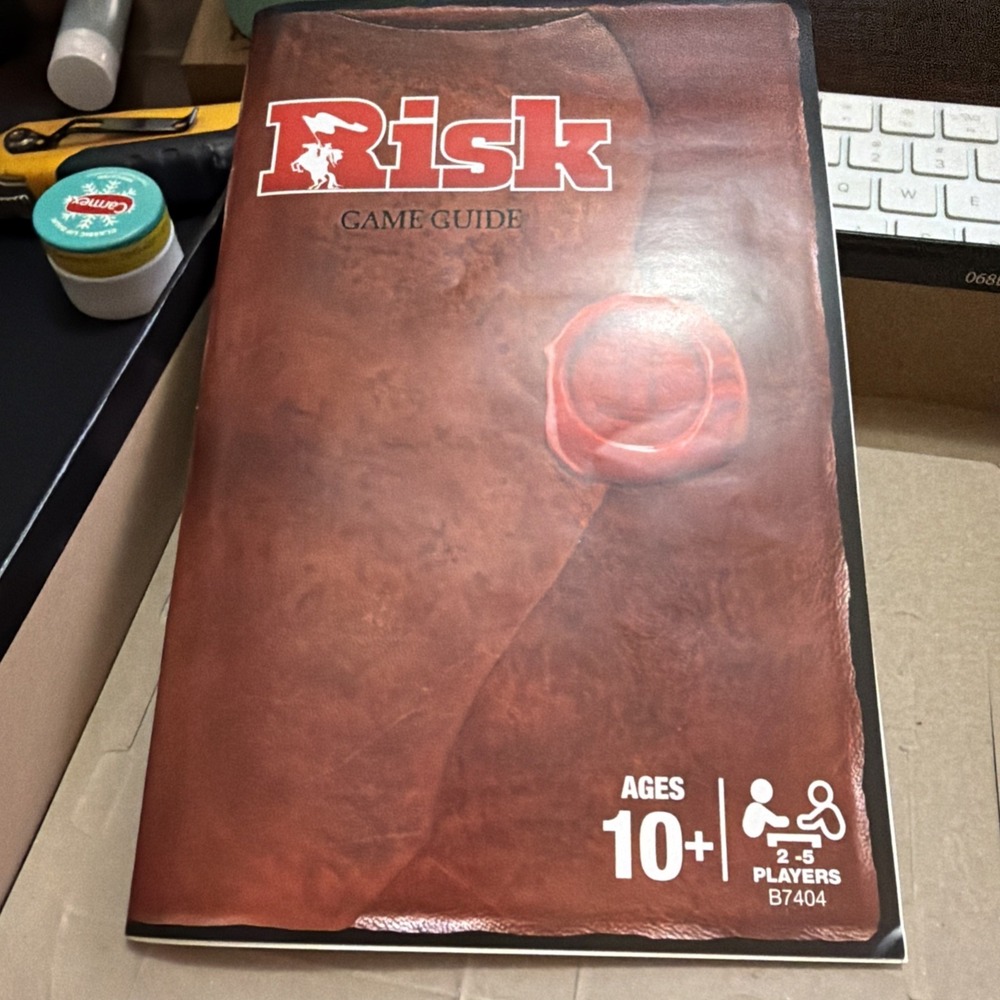 Used Risk Board Game Open Box Complete! - Picture 3 of 5